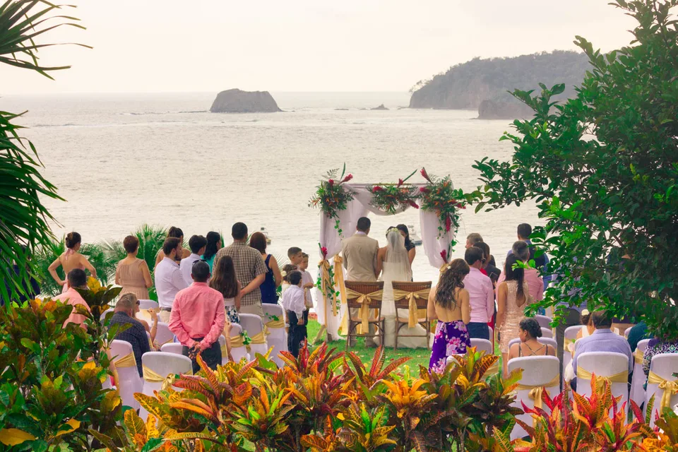 Escena de boda fotografiada por Doce Foto